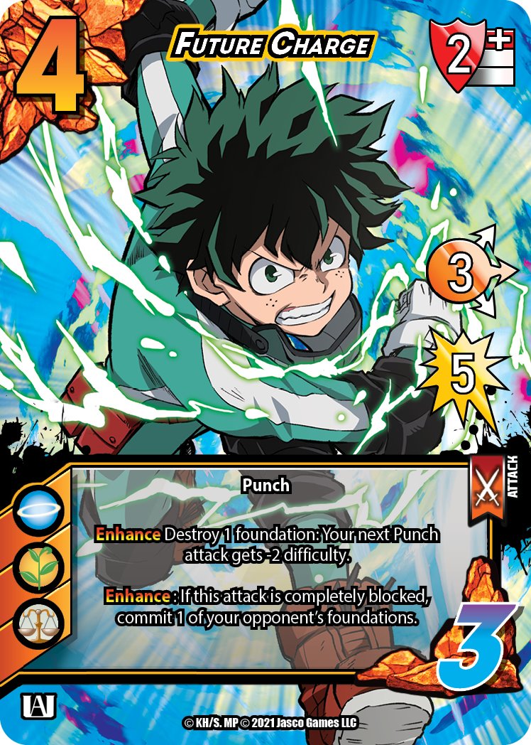 Vital Information My Hero Academia CCG Gen Con 2020 Info And Images
