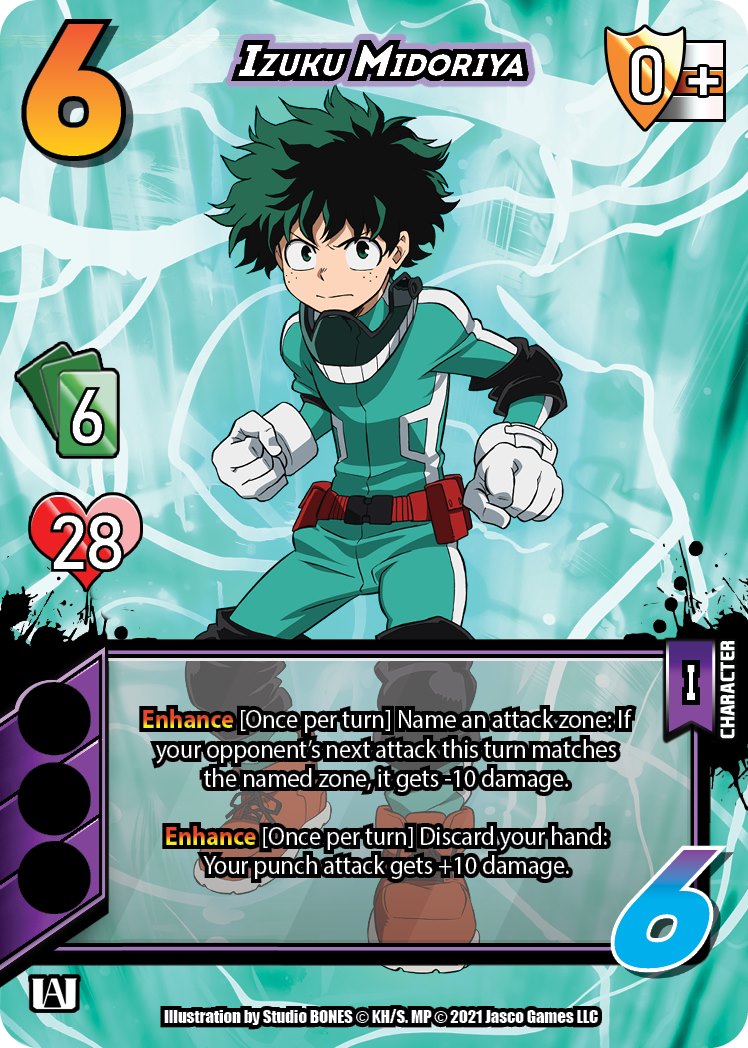 Vital Information My Hero Academia CCG Gen Con 2020 Info And Images