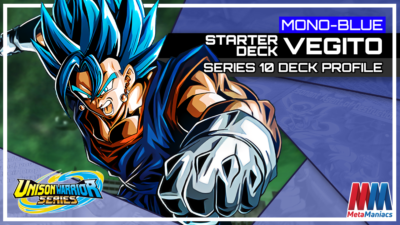 DBSCG Deck Profile Mono Blue Starter Deck Vegito Set 10 MetaManiacs The TCG Maniacs 